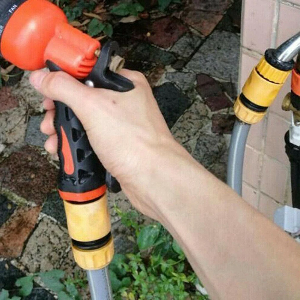 

3Pack Garden Water Hose Pipe Tap Connector Conection Fitting Adaptor Tab Connect Irrigation System For Water Gun Replacement