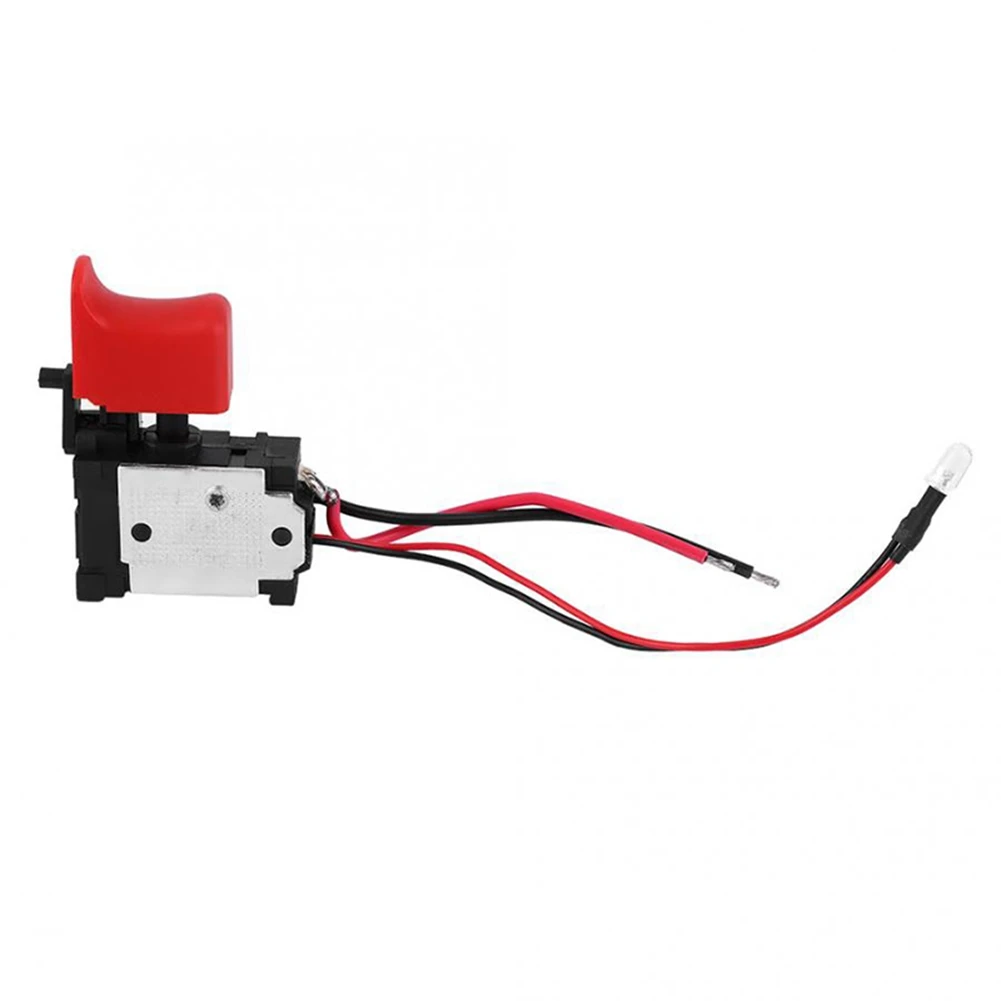 Super Deals Black Adjustable CW/CCW Electric Drill Trigger Switch 7.2V-24V DC Switch