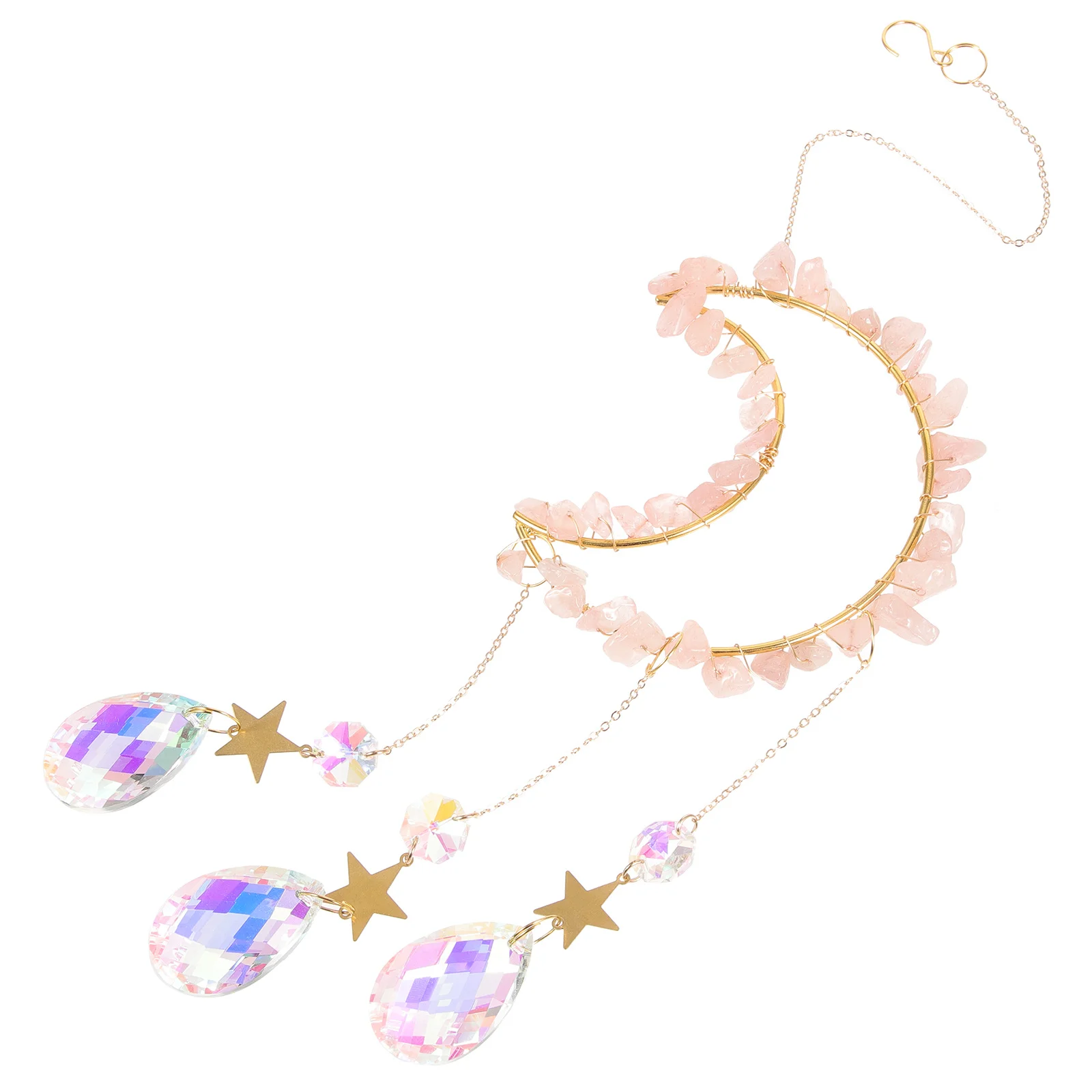 

Outdoor Suncatcher for Garden Yard Window Hanging Decor Glass Crystal Car Rear Sun Catcher Craft Charm