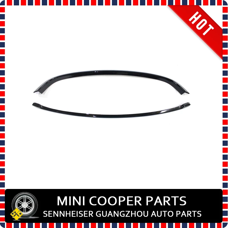 

Brand New ABS Plastic UV Protected Mini Ray Style Black Color Front Grille Trims For mini cooper R55 R56 R57 R58 (2Pcs/set)