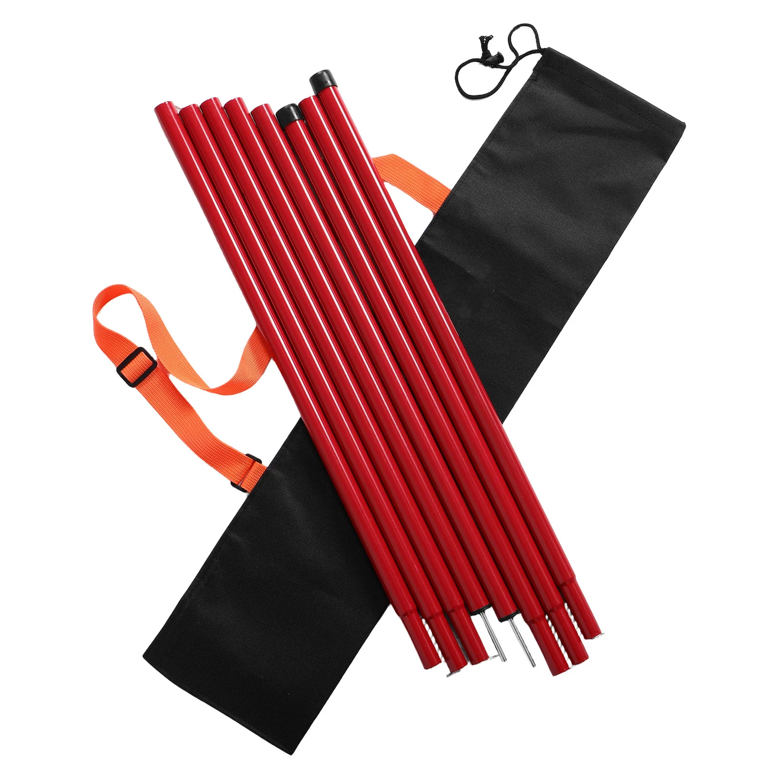 

1Set Thickened Adjustable Tent Poles Camping Awning Poles Telescoping Support for Outdoor Tarp Shelter