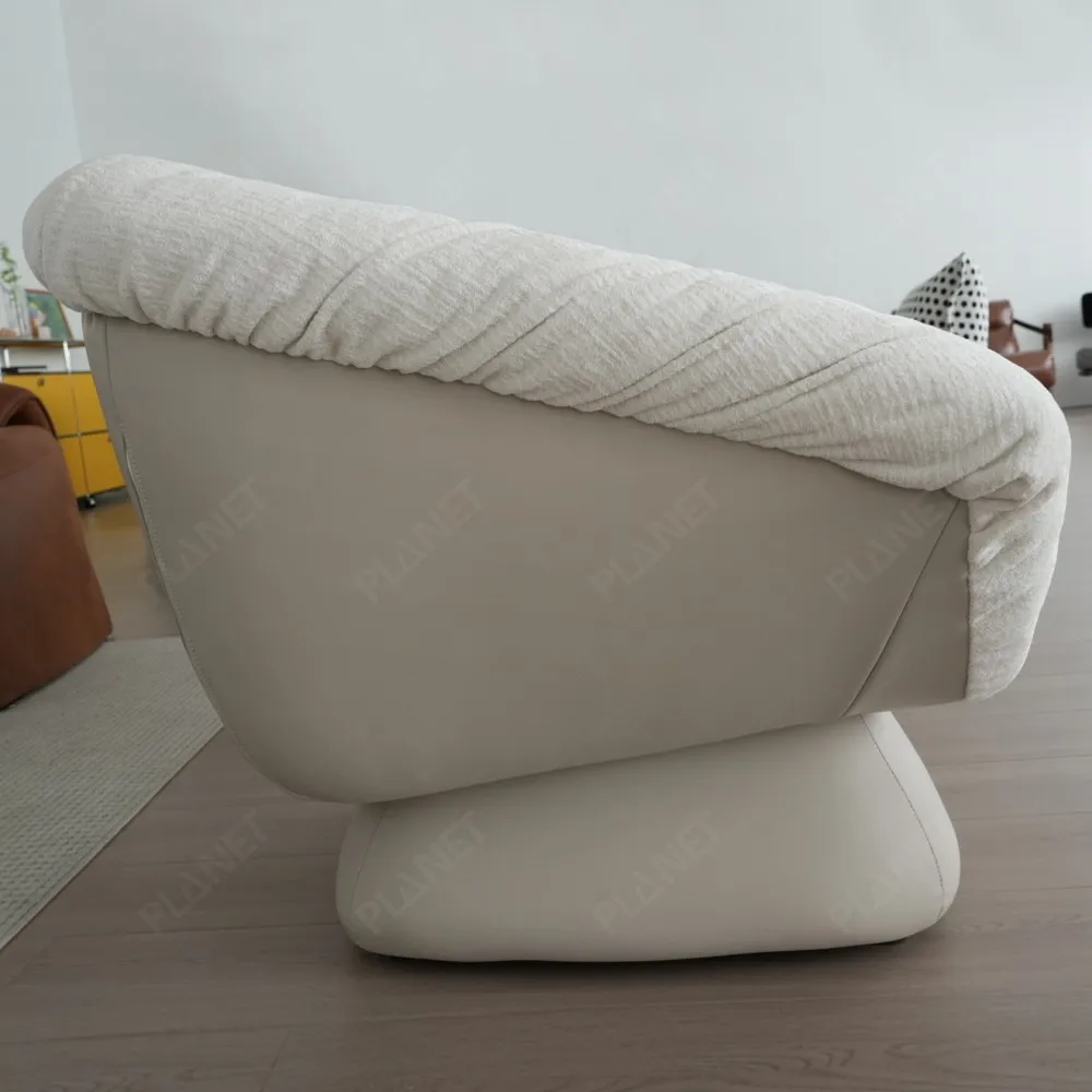 مصنع الترفيه كرسي خشبي الساق المخملية 360 كرسي صالة دوار كرسي غرفة المعيشة للمنزل مكتب القهوة #3