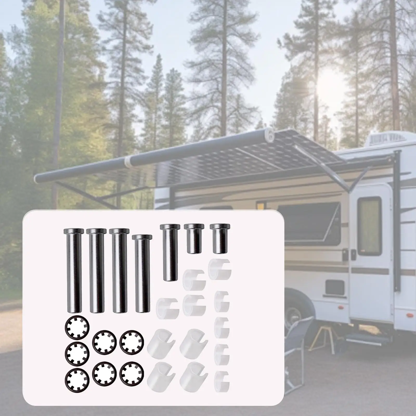 

Awning Arm Repair Pin Kit Sturdy Maintenance for 431840 436366 540900