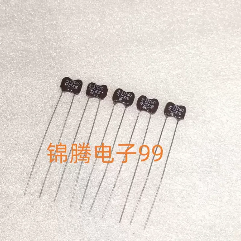 10-100pcs Mexican imported US SAN 120PF 500V 5% audio fever silver mica capacitor p4