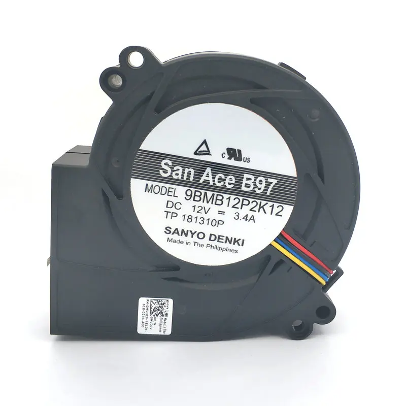 

New 9BMB12P2K12 DC12V 3.4A 97x33MM Computer cooling fan Blower