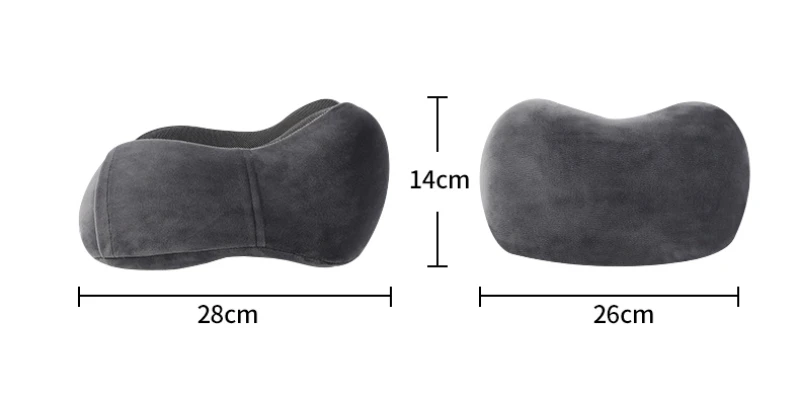 U Shaped Memory Foam Neck Pillows Soft Cervical Orthopedic Pillow Travel Essentials For Airplane Massage Neck Cushion