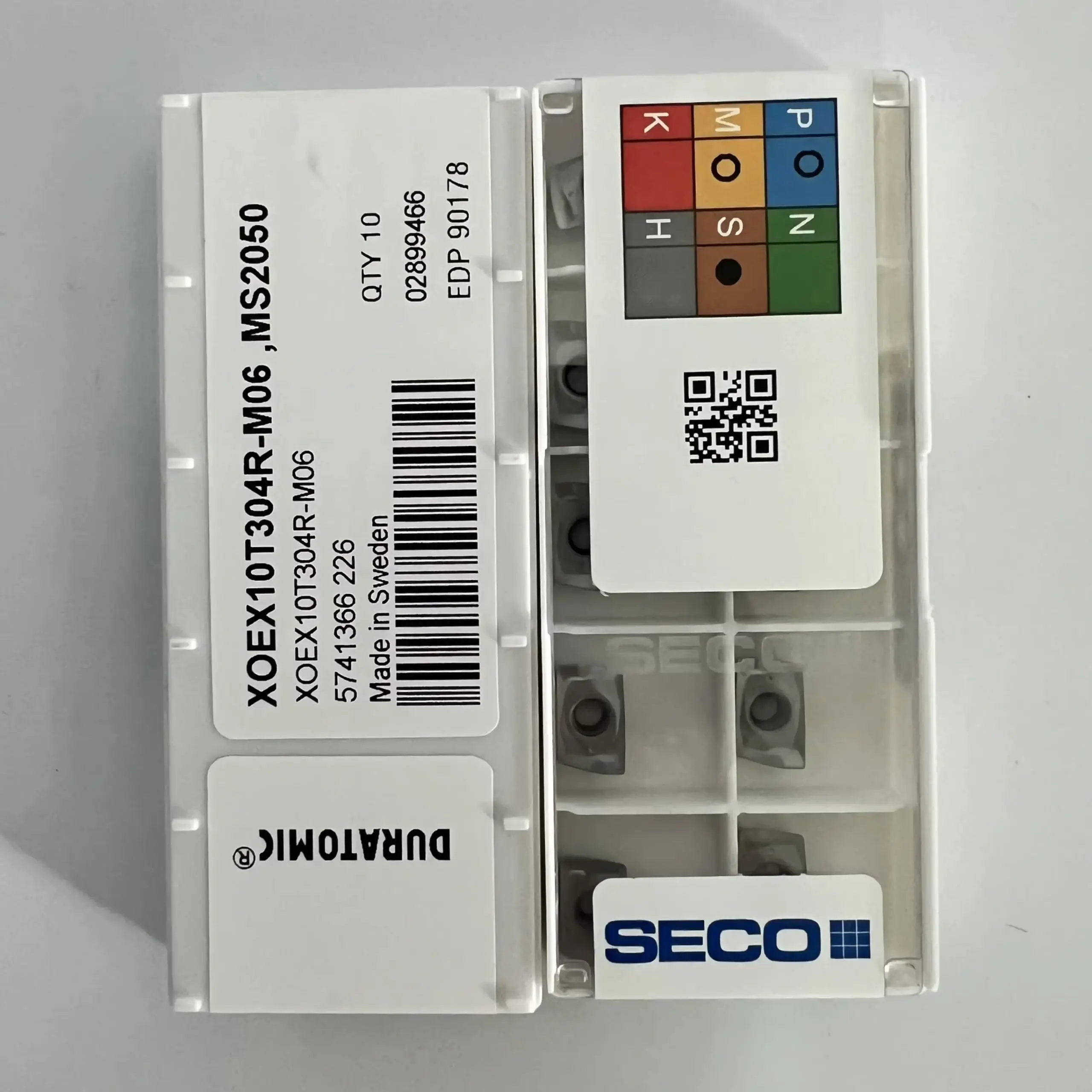 

XOEX10T304R-M06, MS2050 /Original genuine CNC alloy blade 10 PCS