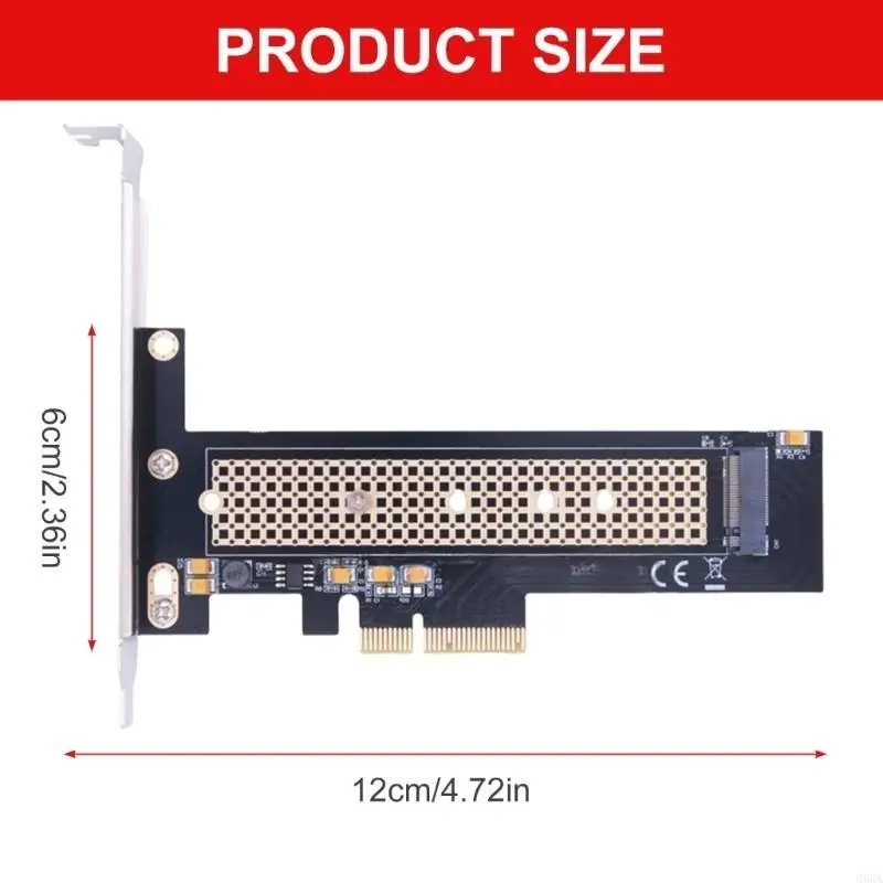 Universal M.2 NVME에서 PCIE4.0 컨버터 카드 2230 2242 2260 2280 크기