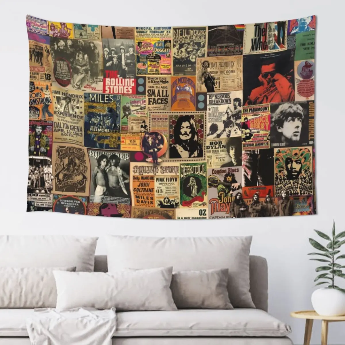 

Rock n' roll stories Tapestry House Decoration Decoration For Home Tapestry