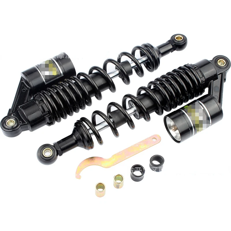 

1 Pair 270MM-340MM Rear Air Shock Absorbers Fits For GY6 Scooter Electric Scooter ATV Go Kart Quad Sport Bikes Universal