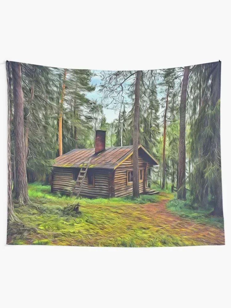 Log Cabin Tapestry Wallpapers Home Decor House Decor Bedroom Decor Tapestry