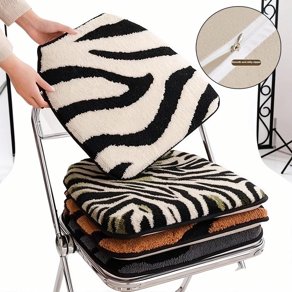 

2025 New Thicken Plush Sponge Seat Cushion- Horseshoe Shape,square Cushion Soft Butt Pad for Dining Chair Office Chair Home Use