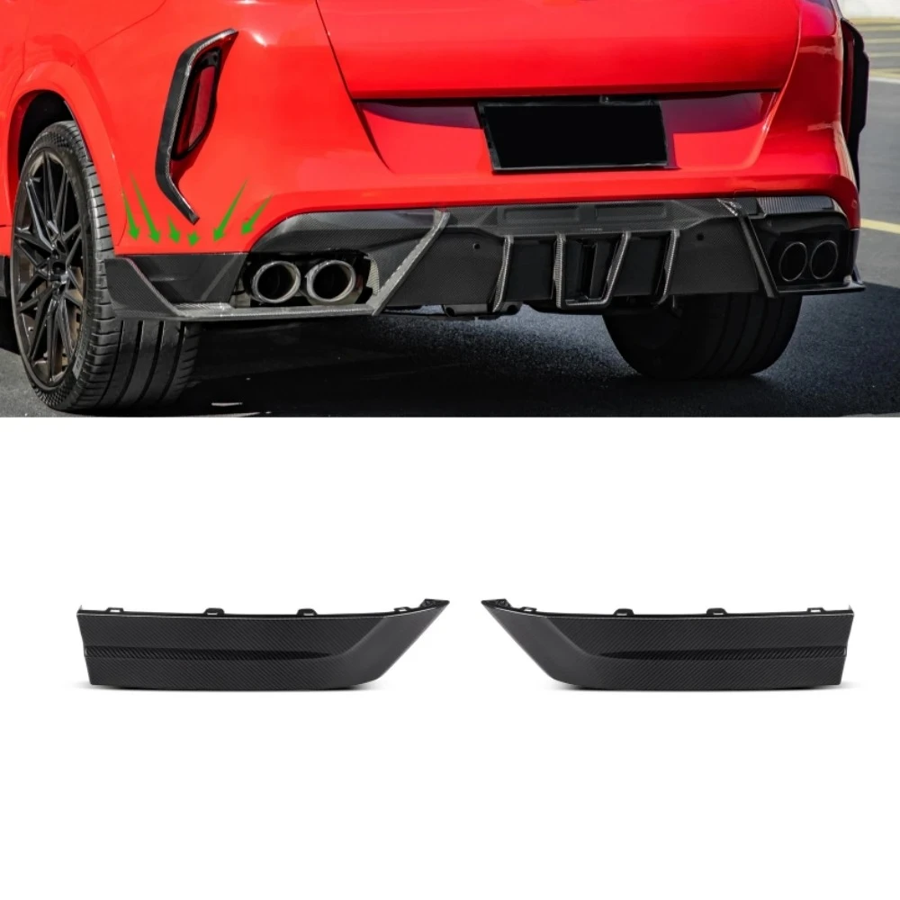 

Rear Duck Dry Carbon Fiber Rear Duck Crack OEM Style Fits BMW X6M LCI 2020 + F96 Rear Crack