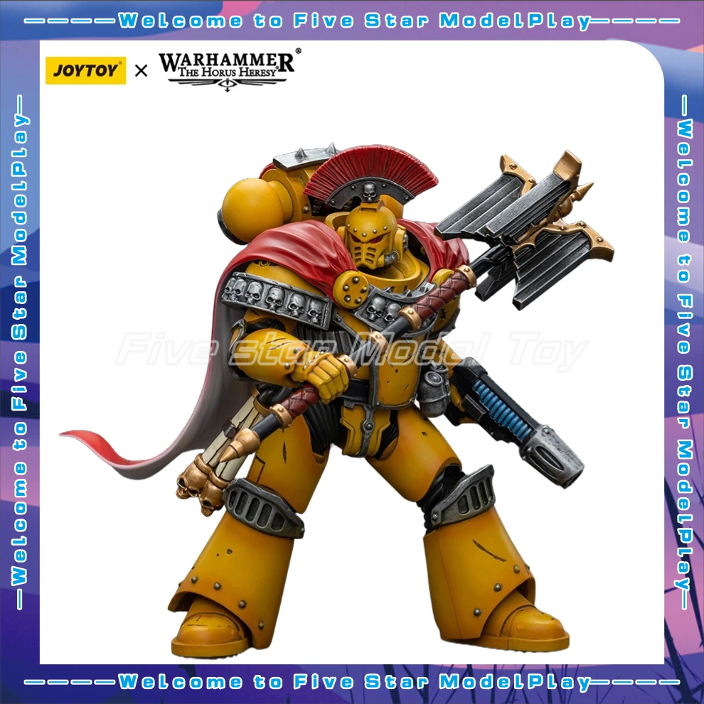 

В наличии оригинальные JOYTOY Warhammer 40K Lmperial FistsLegion Chaplain Consul 1/18 фигурки героев аниме модели игрушки подарки