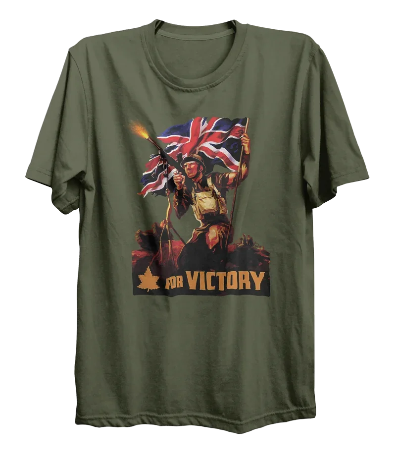 WW2 Bren Machine Gunner British Soldier T Shirt. Short Sleeve 100% Cotton Casual T-shirt Loose Top