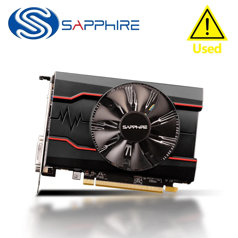 Sapphire  RX550 4GB  DDR5 Graphics Cards PC Desktop Computer Game Map PCI-E X16