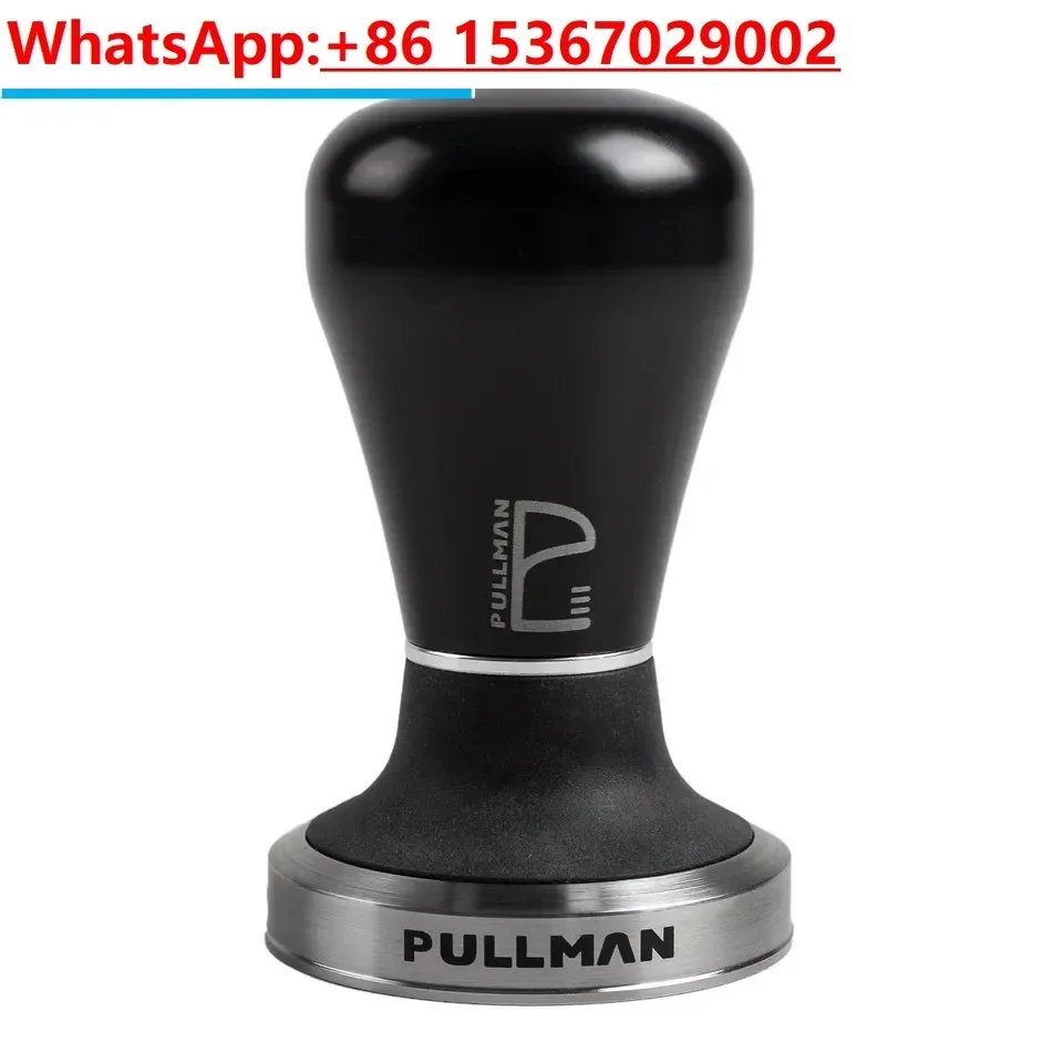 PULLMAN Coffee Tampers Adjustable Depth Design Stainless Steel Force  STEP Barista Tools 58.5mm Flat Base Espresso Hammer