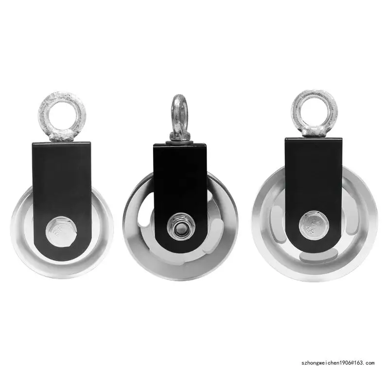 28GF DIY Bracket Aluminum Pulley Bearing Working-Out Fitness Pulley Roller Wheel