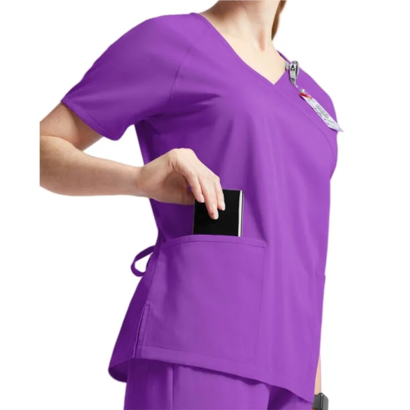 Conjuntos de uniformes médicos para mujer, Tops, pantalones, Hospital, enfermera, clínica Dental, salón de belleza, Spa, laboratorio de mascotas, ropa de trabajo