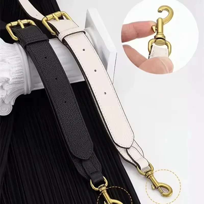 أشرطة الحقائب لـ Coach Tabby 26 Dionysus حقيبة طويلة قابلة للتعديل حزام حقيبة جلدية يحل محل أحزمة الكتف تحت الإبط