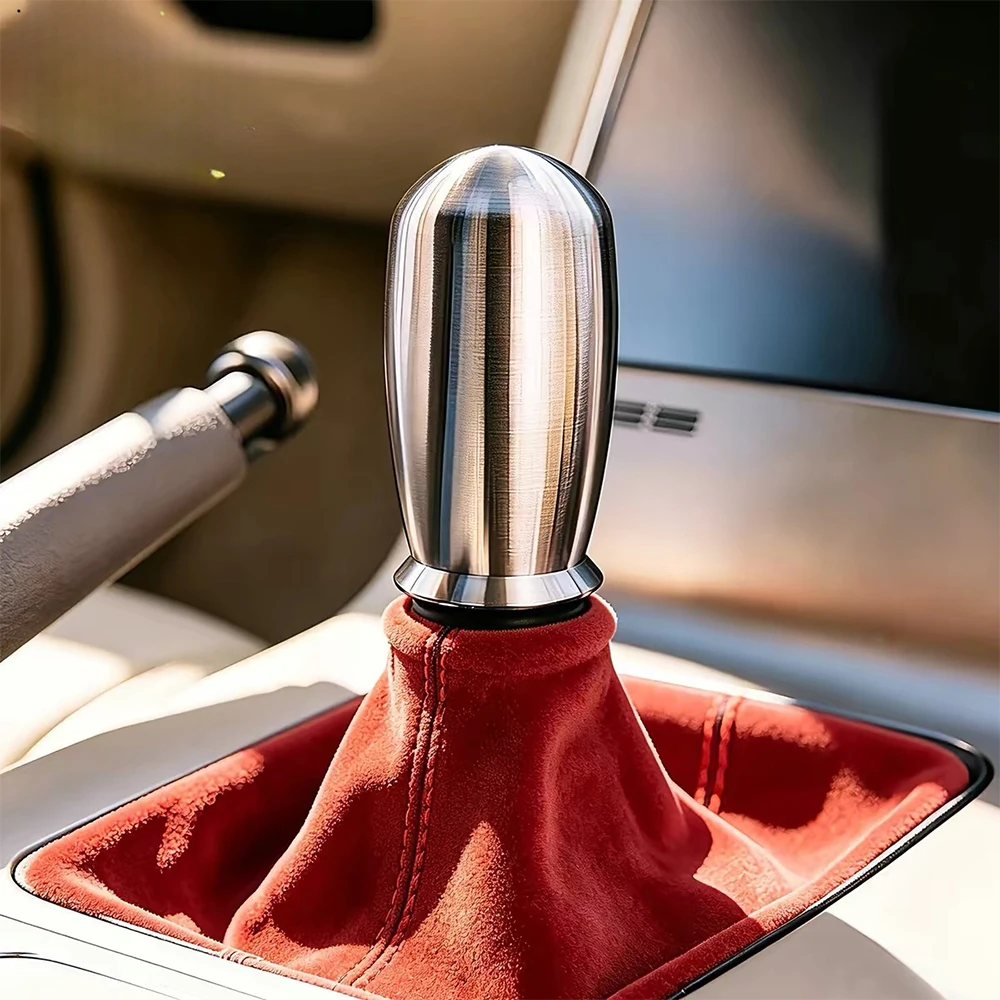 Alloy Shift Lever Metal Independent Gear Lever Manual Automatic Transmission Gear Shift Knob Extended Shift Lever Accessories