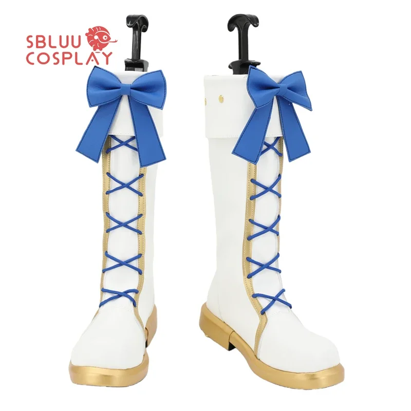 SBluuCosplay Tori Himemiya Scarpe Cosplay Stivali su misura Festa di Halloween
