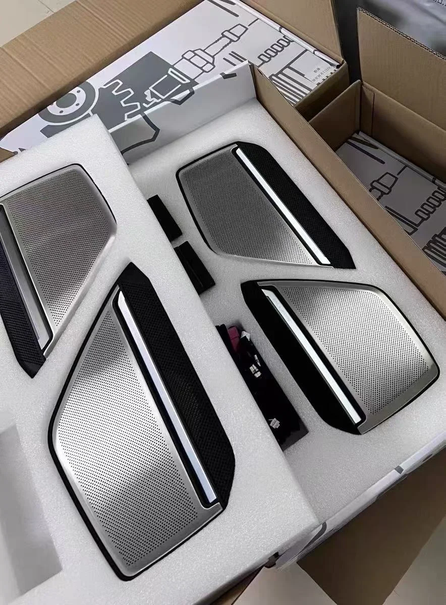 Per Audi A6 C8 A7 C8 S6 S7 copertura dell'altoparlante della porta luce dell'atmosfera