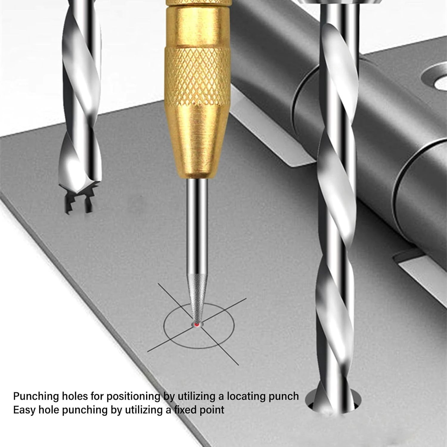 Highly Reliable and Durable Automatic Carbon Steel Center Locator for Precision Woodworking Measurement - Ideal Tool for DIY and