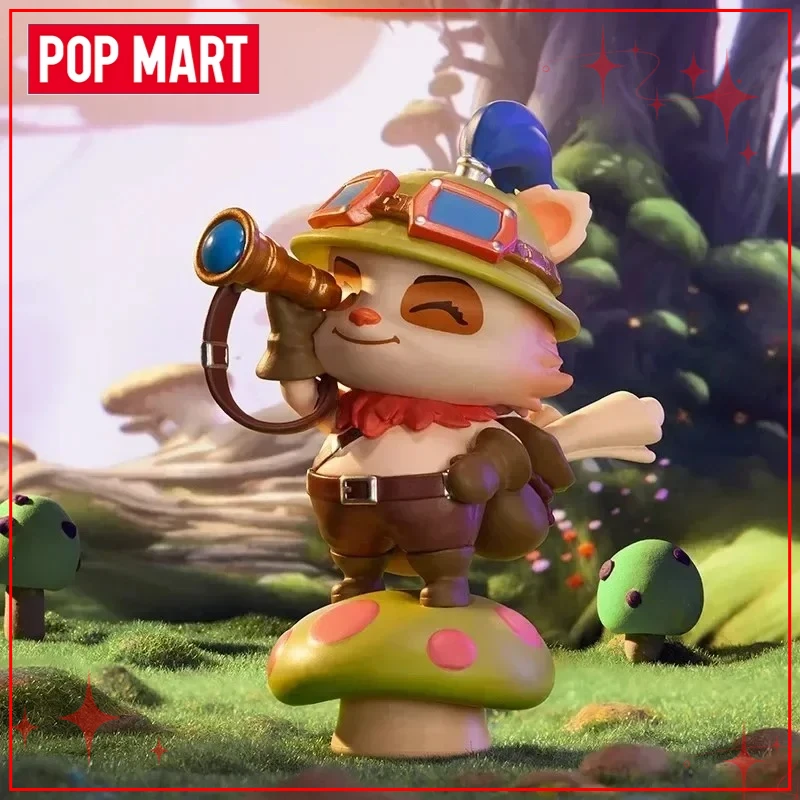 

Authentic POPMART League of Legends Classic Character Blind Box Ahri Jinx Yasuo Teemo Model Figure Collectible