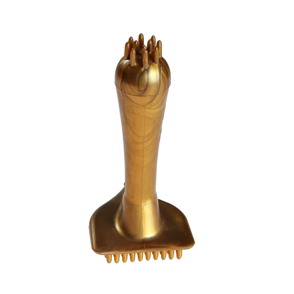 

Handheld Massage Brush Silicone Triangle Body Slimming Beauty Tool Chocolate Ergonomic Handle Durable for Arms Legs Thighs