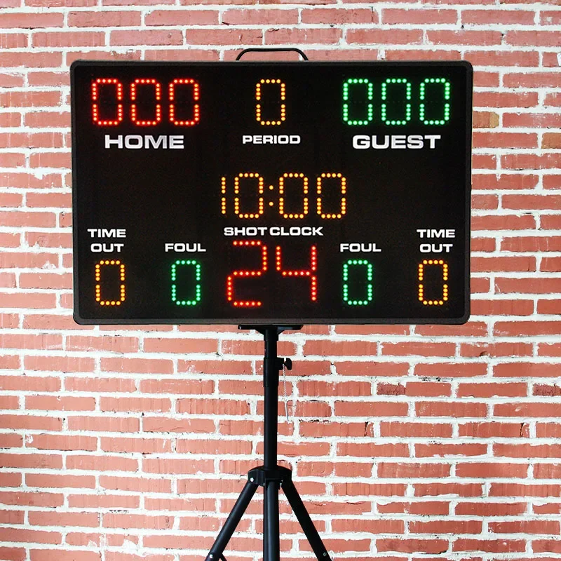 

Hot Selling CHEETIE CP43 Factory Gametime Electronic Scoreboard High School Gymnastics Digital Multiple Sports LED Scoreboard