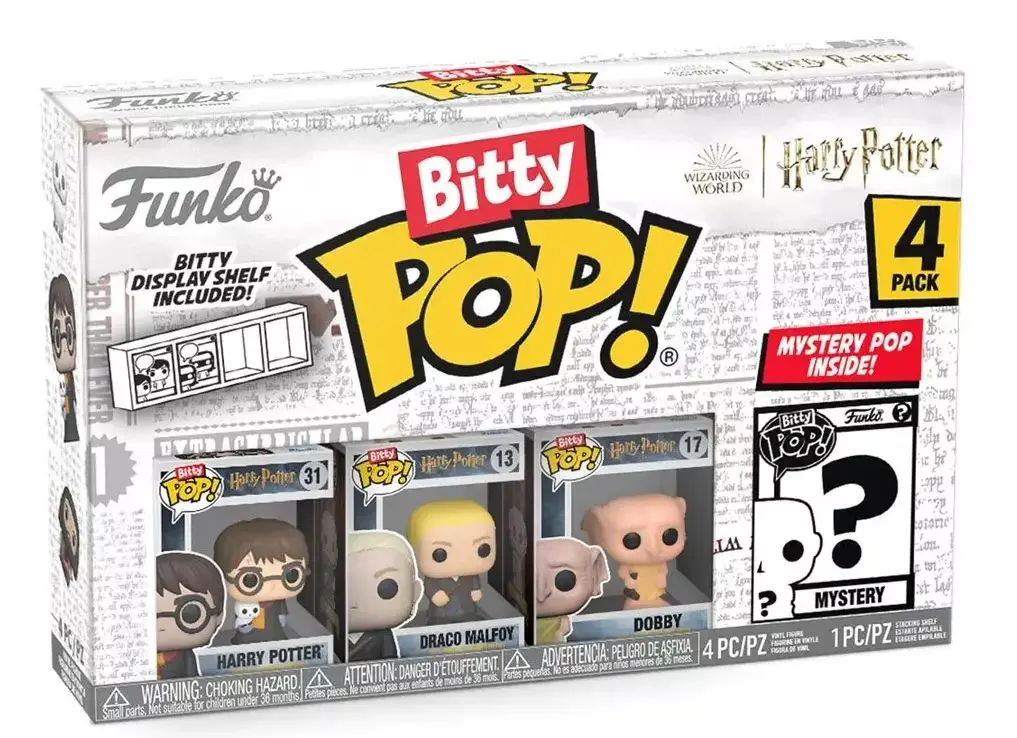 Genuino Funko Bitty Pop Harry Potter Hermione Dumbledore Magic Academy Anime Figura Cieca Scatola Raccolta Statua Modello Giocattoli Regalo