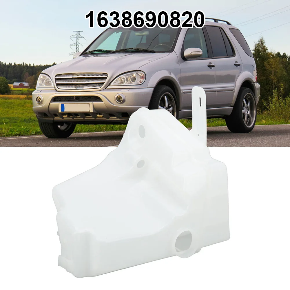 Washer Fluid Reservoir Tank 1638690820 1638601160 1638601260 For Mercedes For Benz 1998-2005 ML320 ML430 ML55 3 Holes 7.6L