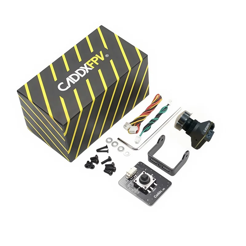 

CADDX Ratel Pro FPV camera ° Black Light night camera for FPV Drones 1500TVL 9.5g Super WDR 4.5V-27V NTSC/PAL FOV125