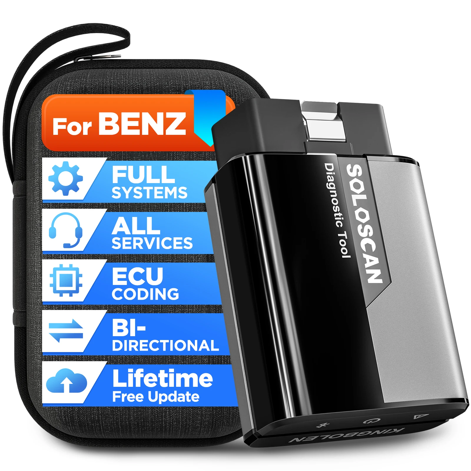 KINGBOLEN SOLOSCAN Auto-OBD2-Scanner für Mercedes Benz, für Maybach, für SPRINTER-Serie