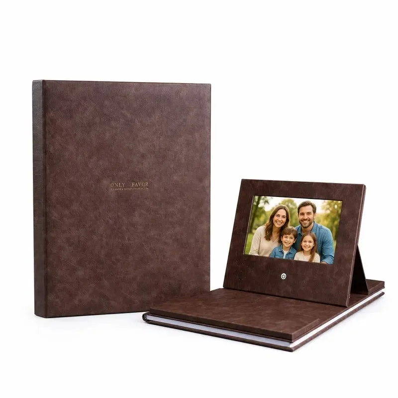 Digital Photo Frame Electronic Album High Resolution Video Display Durable Eco Friendly PP Material