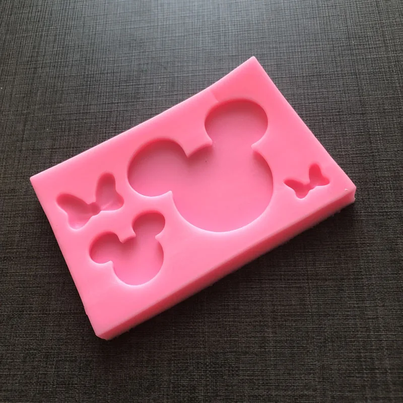 Cartoon Animal Silicone Sugarcraft Mold Resin Cupcake Baking Mould Fondant Cake Decorating Tools