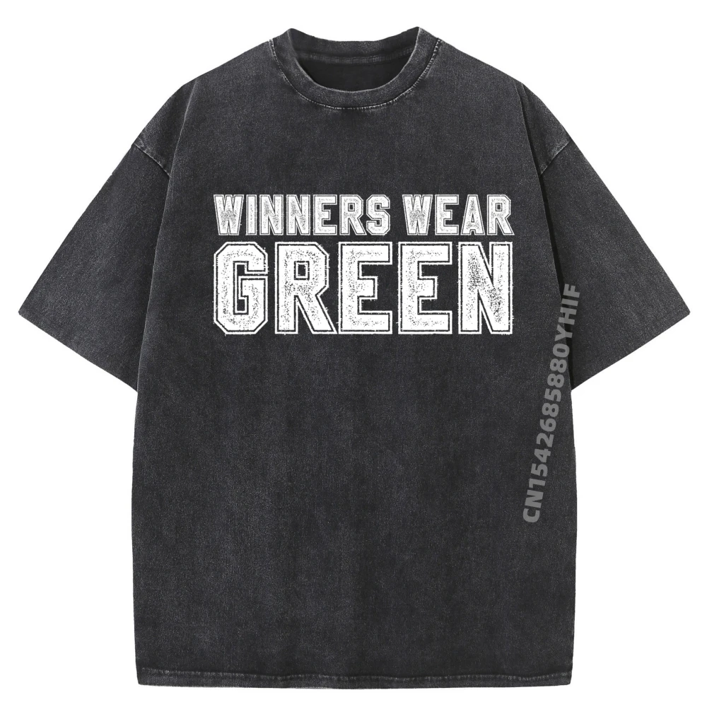 

Победители вечеринок носят военную футболку зеленого цвета, мужские топы и футболки, мужские сумасшедшие забавные футболки, мужская простая стираная одежда