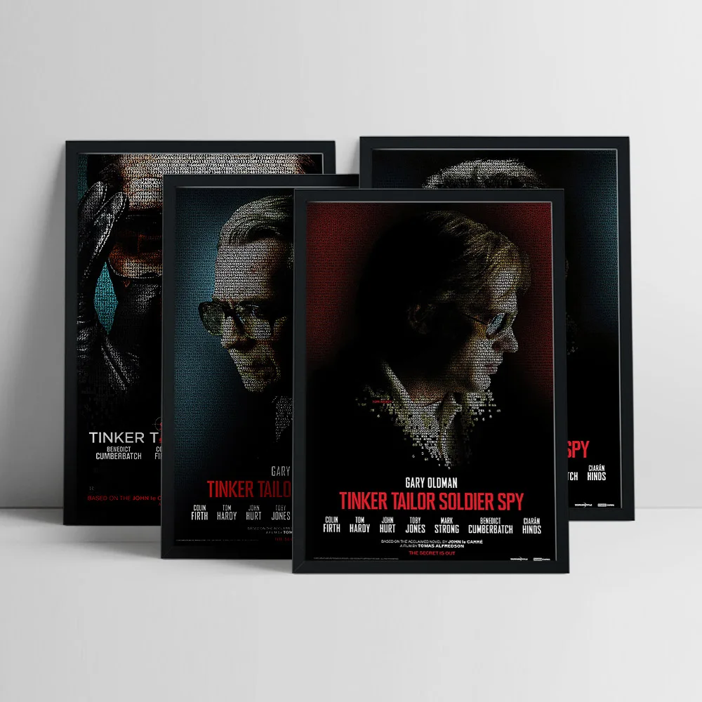 Tinker Tailor Soldier Spy Thriller Film Poster Movie Canvas Painting Video Room Cinema Wall Art Print Picture Modern Home Decor