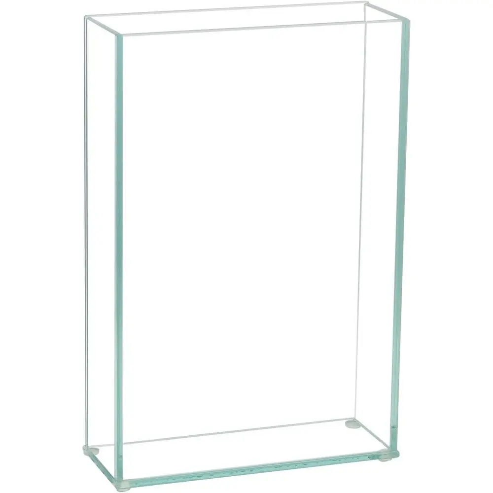

Низкая стеклянная ваза для декора стола, дома или свадьбы от Lat RecPlate Glass, 8 дюймов (Ш) x 12 дюймов (В), прозрачная