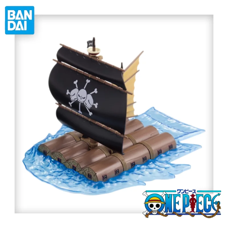 Colección de Grandes Barcos de One Piece de Bandai, Barco Pirata de Marshall D. Teach, Figura de Acción de Anime, Modelo de Regalo para Coleccionistas