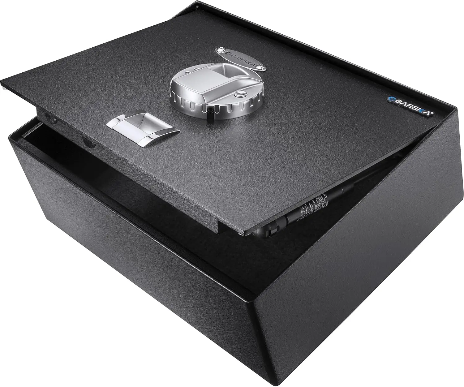 AX11556 Biometric Fingerprint Top Opening Security Drawer Safe Box 0.23 Cubic Ft, Multi, One Size