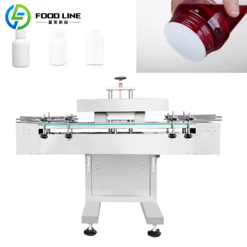 Automatic Electromagnetic Induction Aluminum Foil Lid Sealing Machine Plastic Bottle Capping Sealer Sealing Machines
