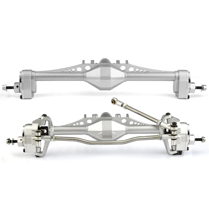 

Car Model Car Front And Rear Assembly For Axial Capra UTB10 1.9 UTB 1/10 RC Crawler Car Upgrades Parts Silver