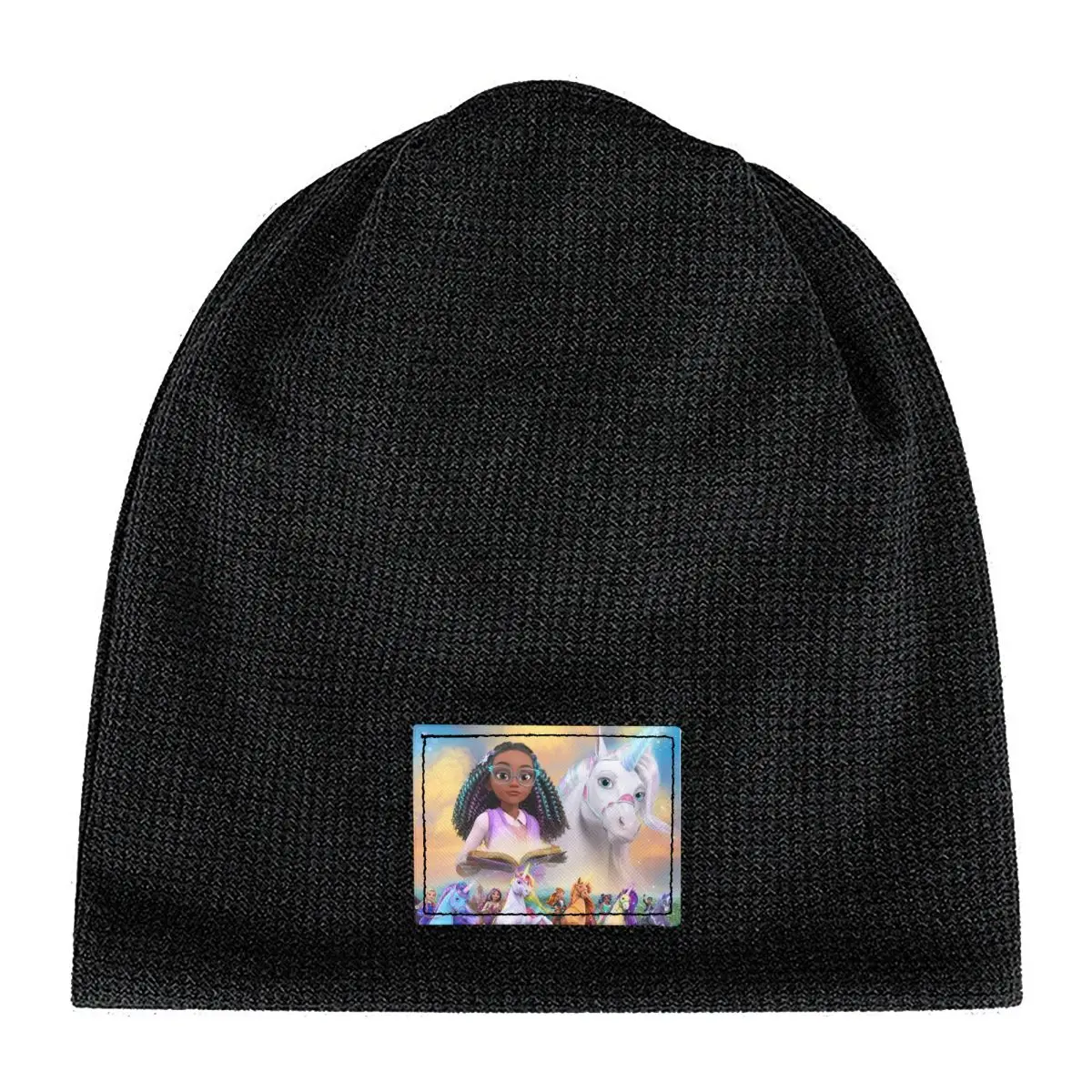 Unicorn Academy Unisex Adult Beanies Caps Fleece-Lined Bonnet Hat Warm Fashion Autumn Winter Outdoor Skullies Hats