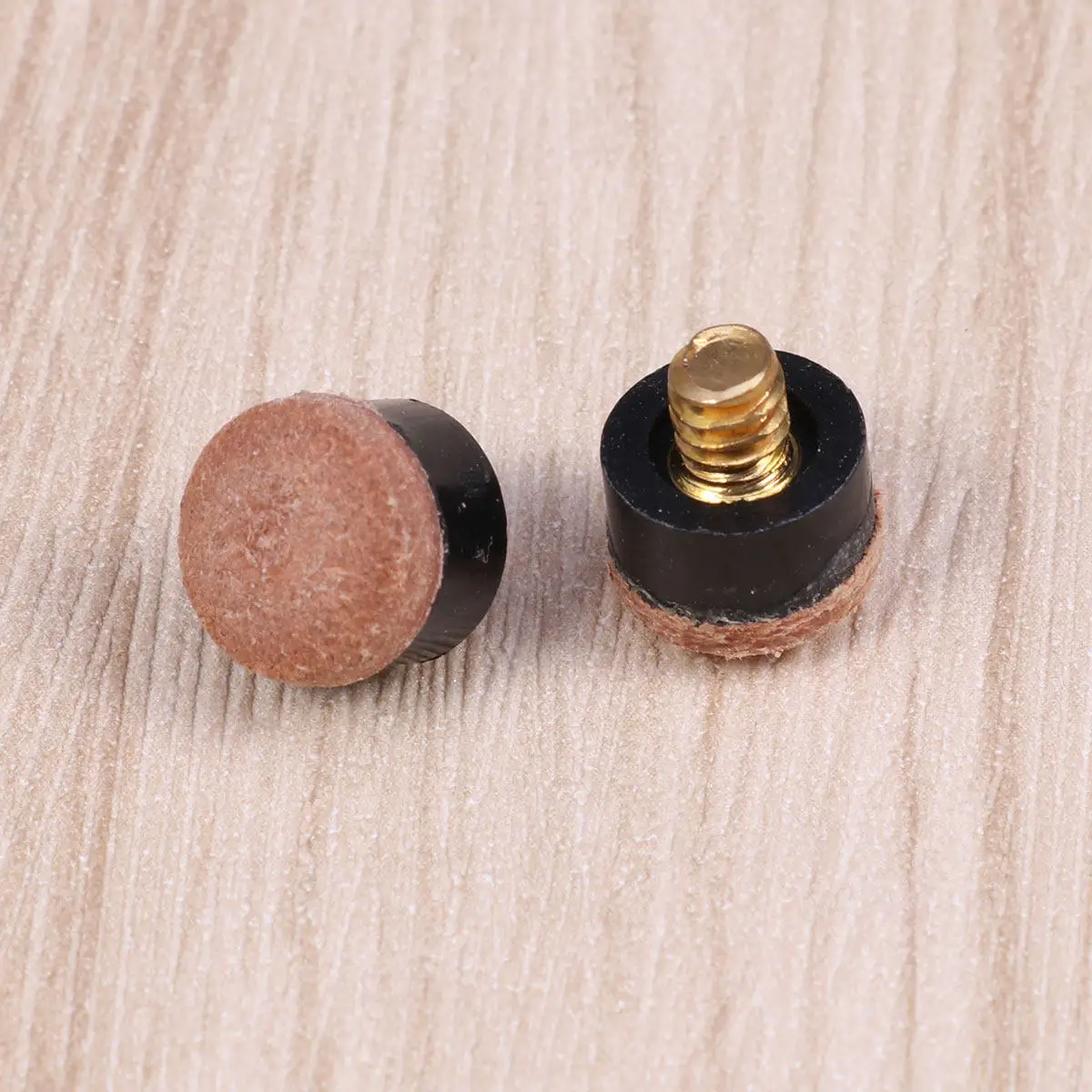 

50Pcs Billiard Cue Tips Screw-on 10Mm Pool Cue Replacement Tip Ferrules Snooker Game Repair Tool Billiard Stick