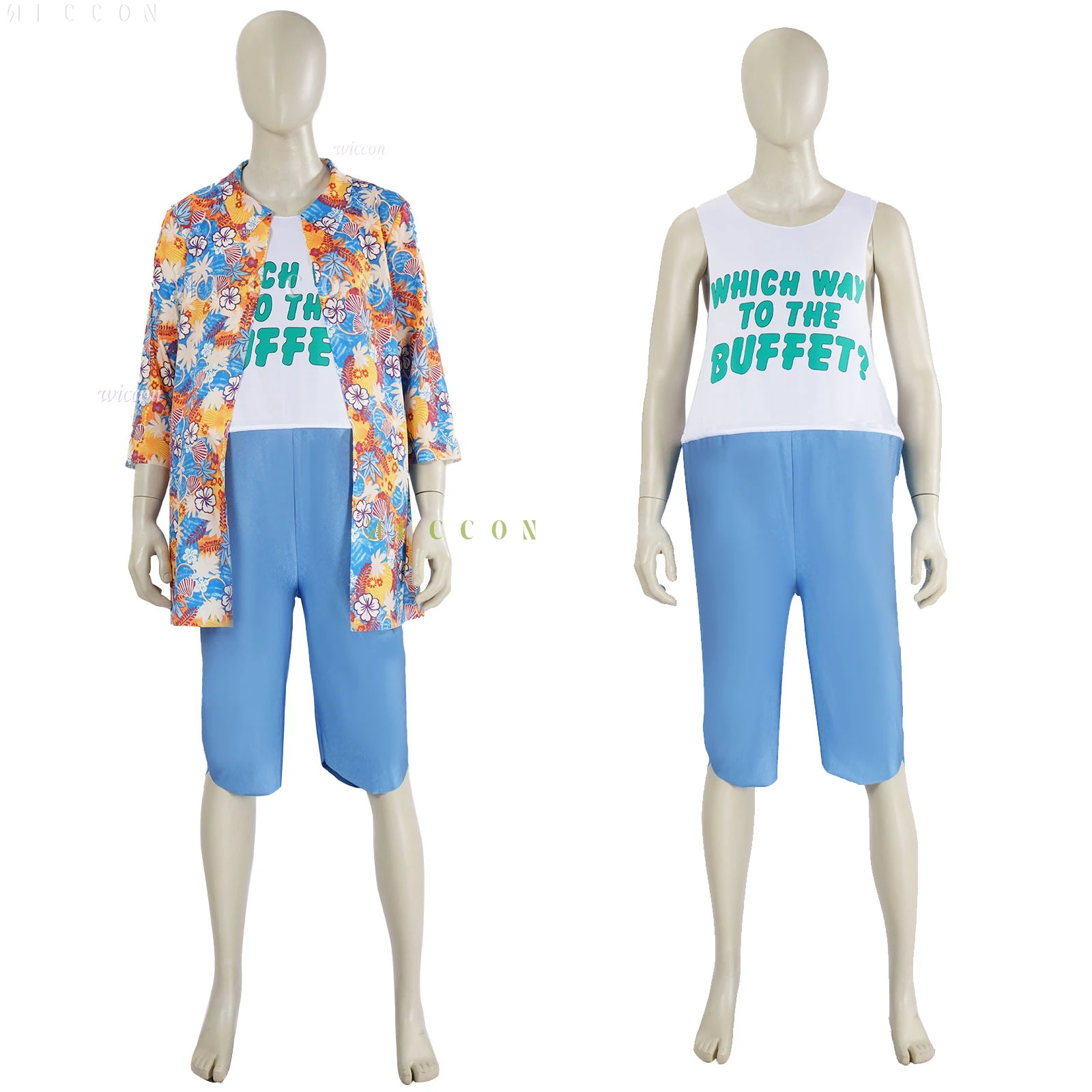 

Halloween Wholesale Tourist Family Traveler Visitor Funny Cosplay Which Way To The Costume Adult Carnival Party Clothing