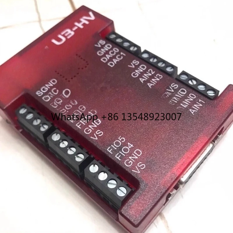 The Sampling Frequency of Data Collector U3-HV Is 50KHz, with 16 Channels of A/D and 2 Channels of D/A