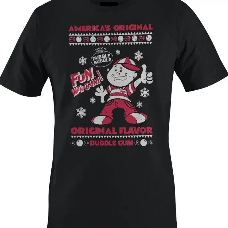 Officially Licensed Dubble Bubble Fun with Gum Poster Men's T shirt