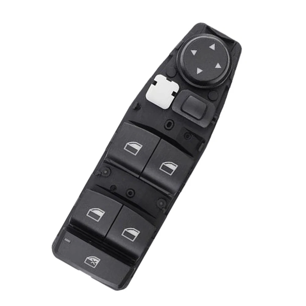 Replacement Window Switch For BMW Front Left Switch Front Left Switch Black Power Window Switch Black Finish High Durability